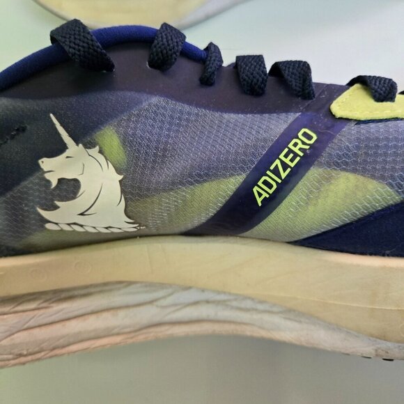 Adidas Adizero Boston 10 Marathon Running Shoes Men's Size 13 Blue 2022 GY0929 - Picture 8 of 12